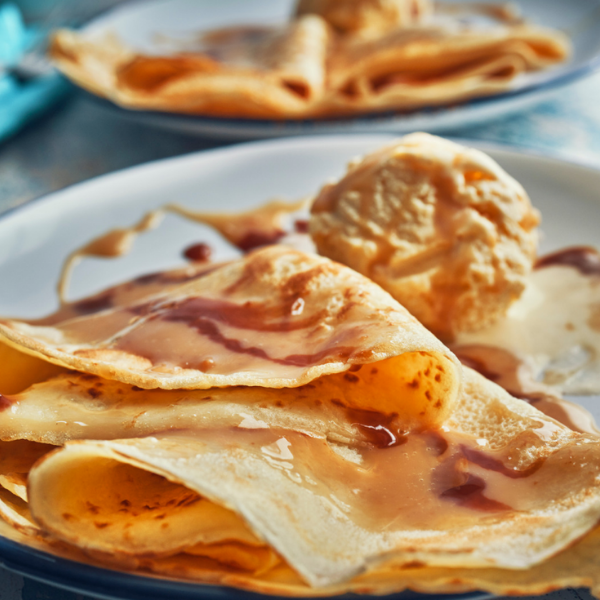Crêpes caramel beurre salé